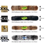 Silverfox Fur Collar XXL