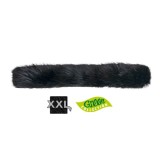 Fur trim XXL black Finnraccoon