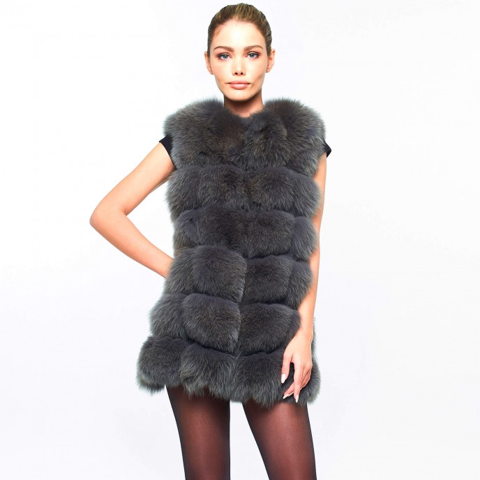 Fox Fur Gilet ‘‘Vogue“ in...