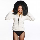 Ladies jacket with real fur