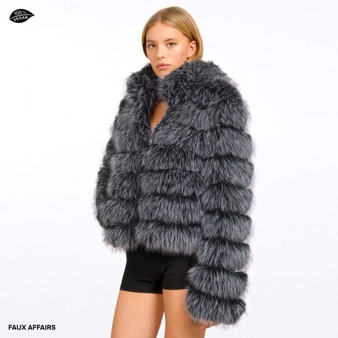 fake fur jacket