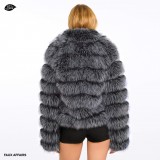 vegan fur jacket