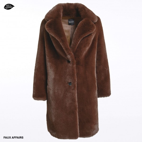 faux fur wintercoat