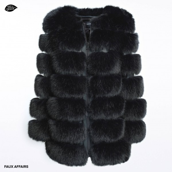 faux fur winterjacket
