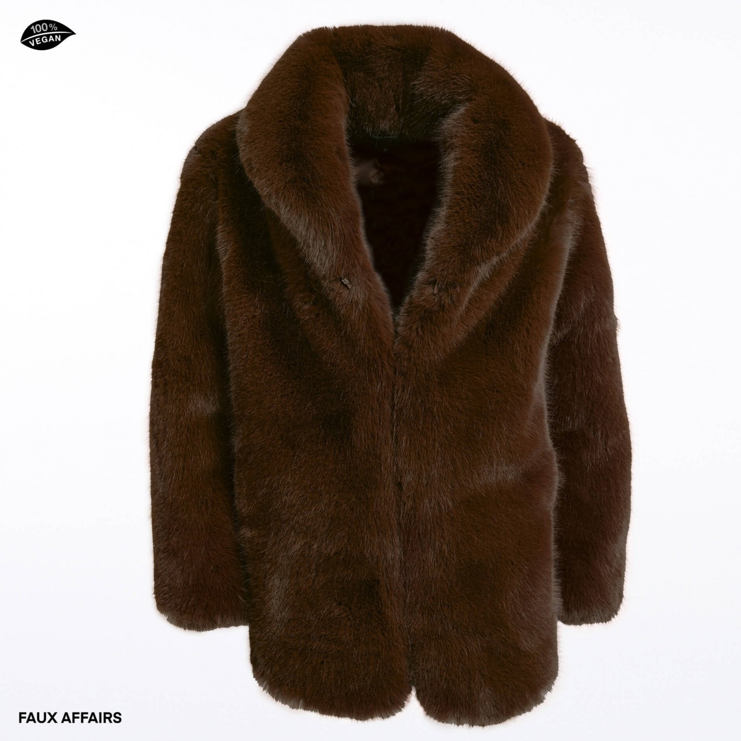 mens fake fur coat