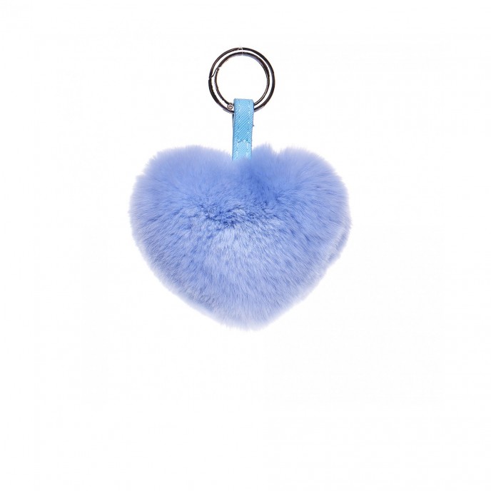 Fur Heart Baby-Blue