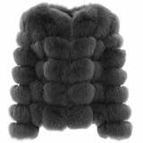 Fox Fur jacket, Furjacket, Cardigan, Vest, cosy, Real Fur