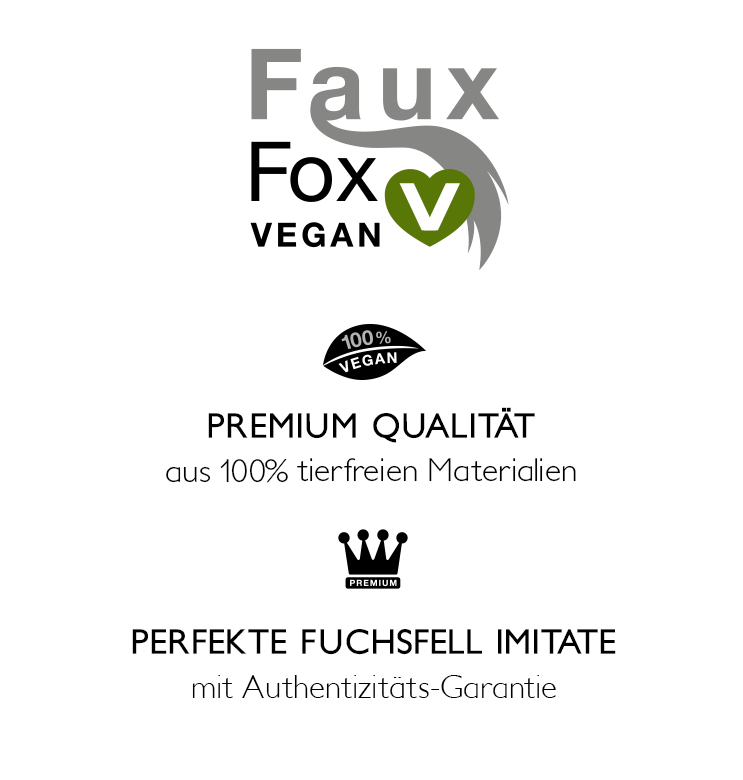 Fuchsfell Imitate - Veganer Pelz in Premium Qualität